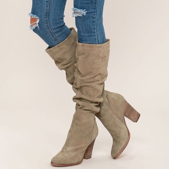 Steve Madden Shoes - Steve Madden Suede Leather Nevada Slouch Boot